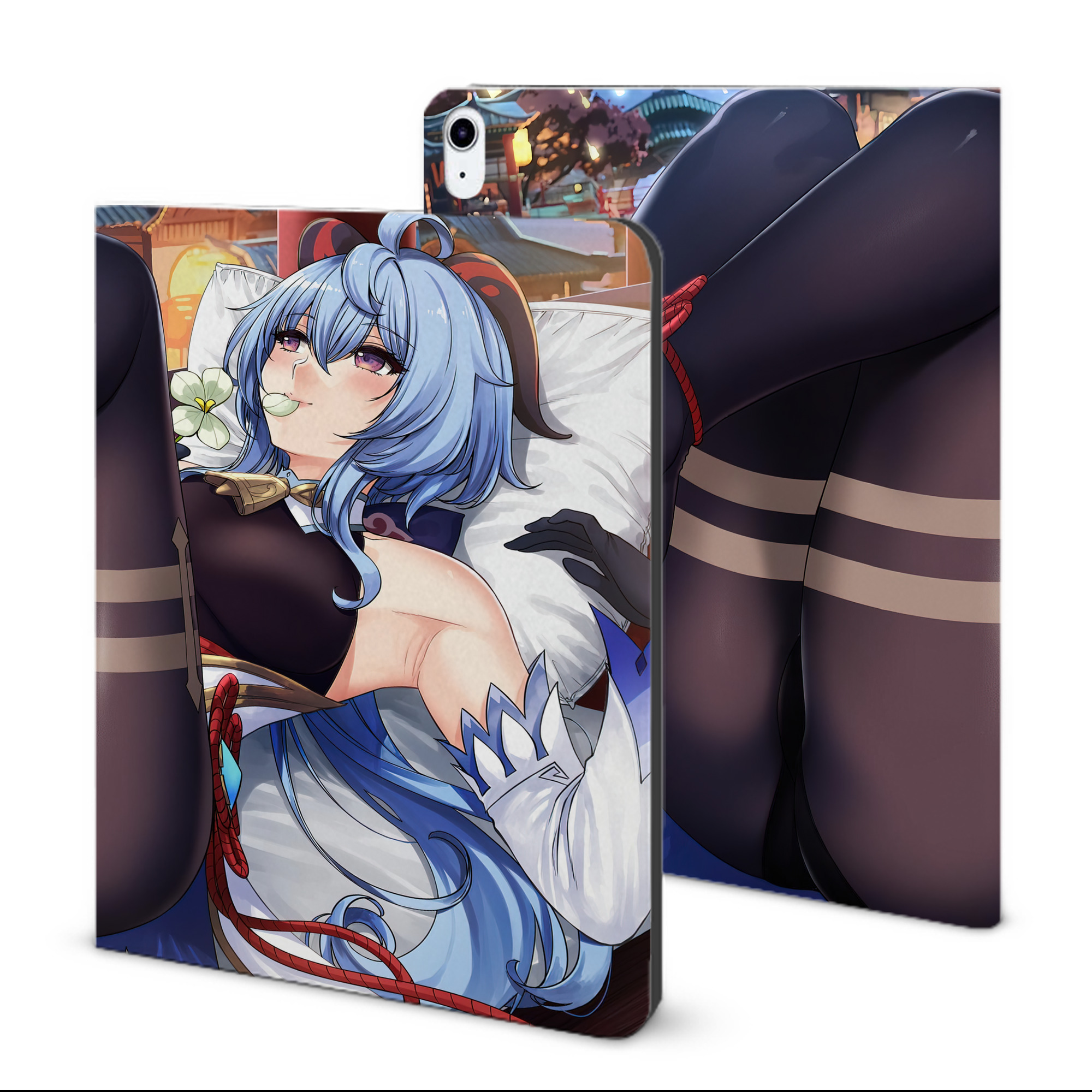 げんし神 genshin IPad ケース ブック型 PUレザー TPU 耐衝撃 軽量 薄型 ペン収納なし 全面保護 IPad 各モデル対応